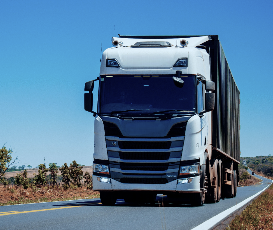 Foto de um caminhão