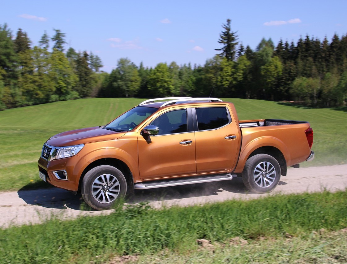 Foto de uma caminhonete